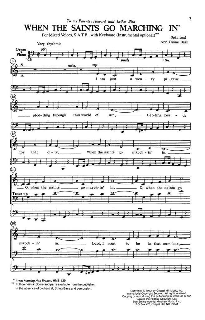 When The Saints Go Marching In