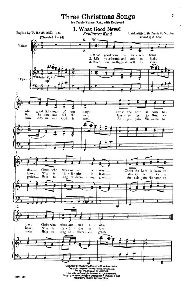 Three Christmas Songs