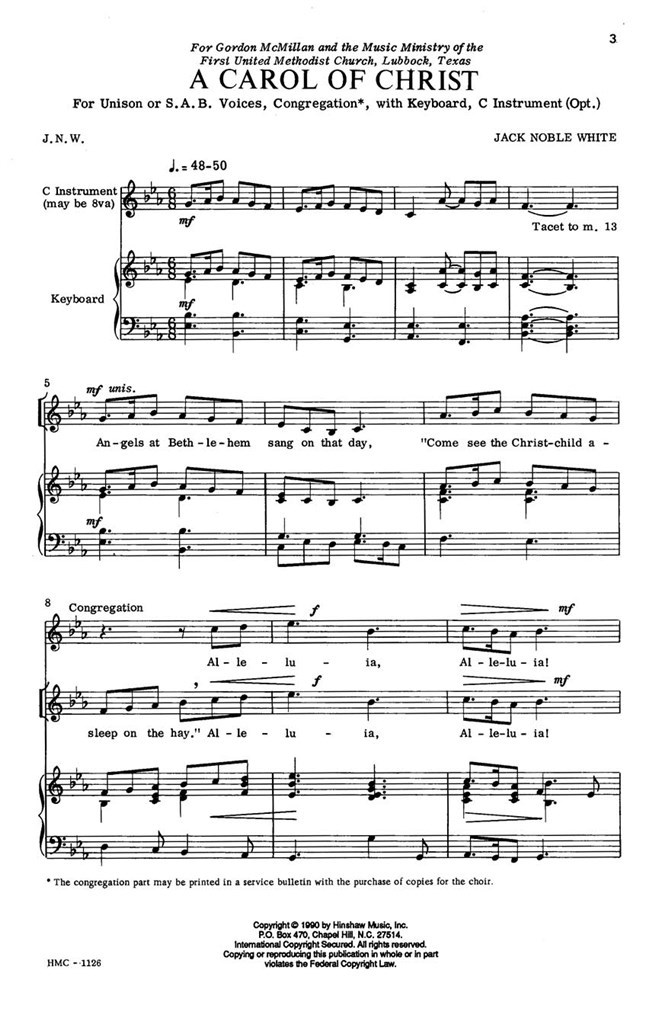 A Carol Of Christ