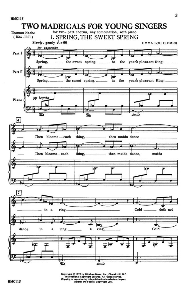 Two Madrigals