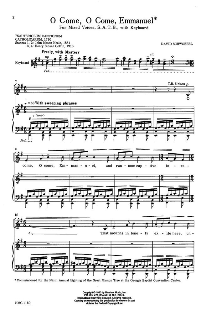 O Come, O Come, Emmanuel
