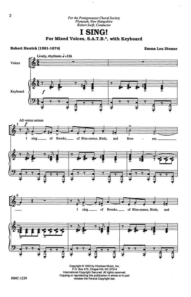 I Sing