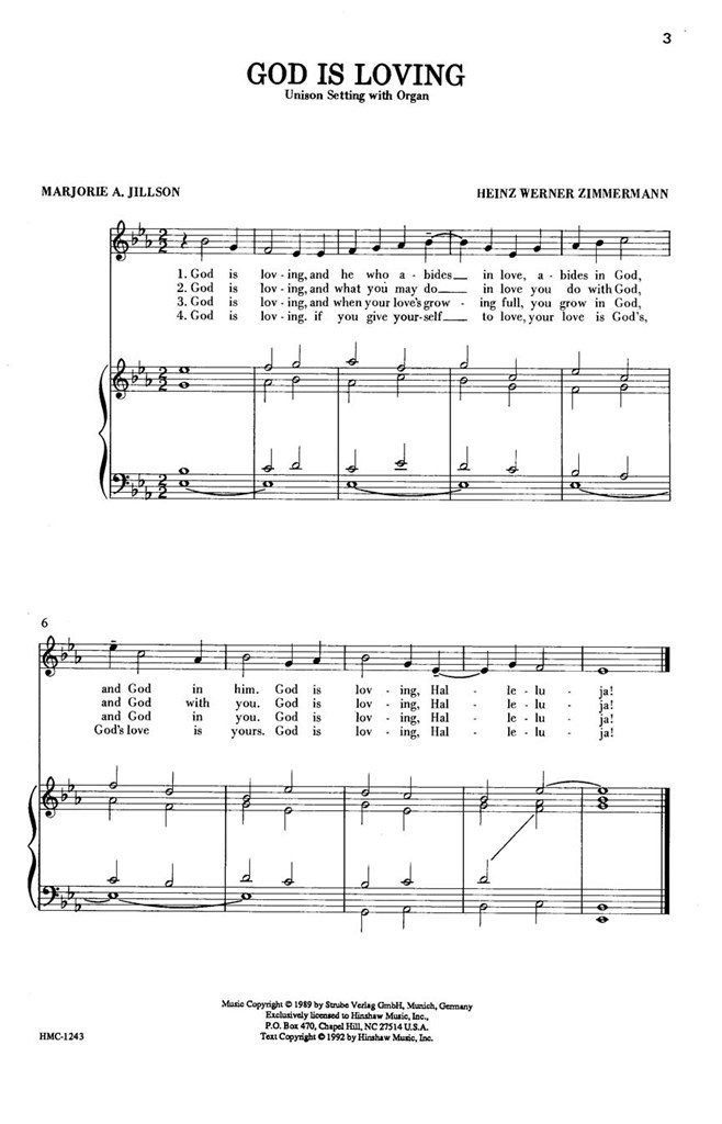 Three New Hymns
