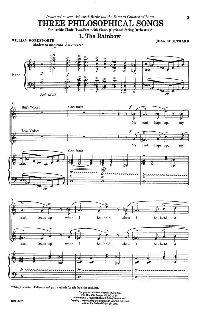 Three Philosophical Songs