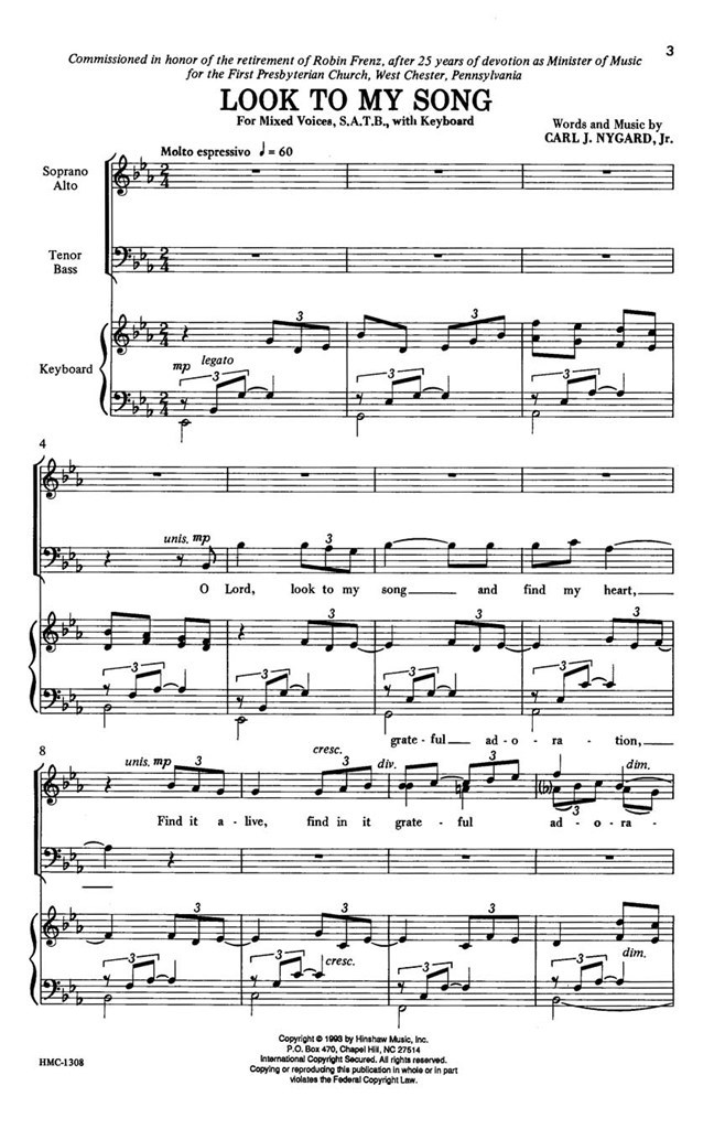 Look To My Song