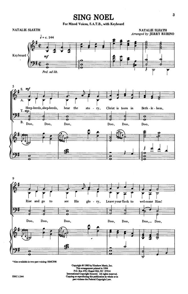 Sing Noel