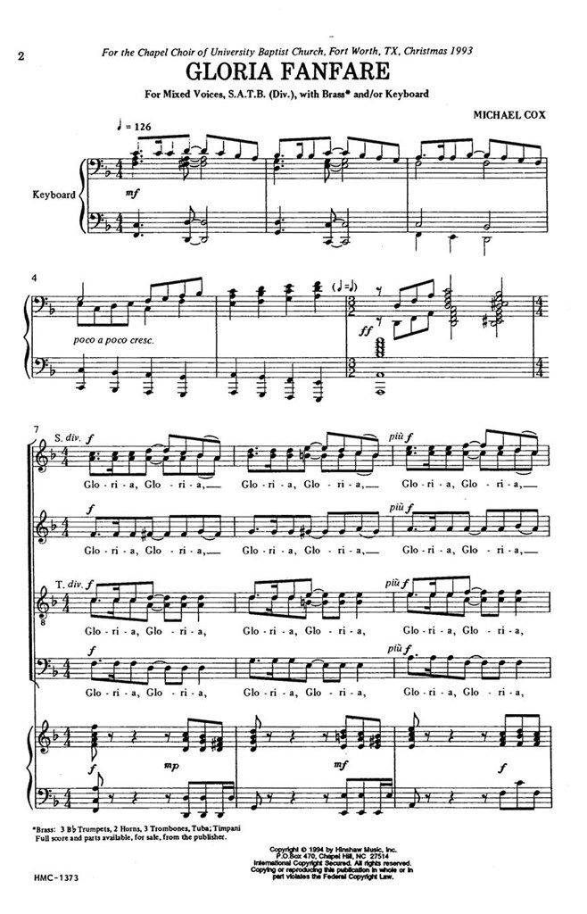 Gloria Fanfare