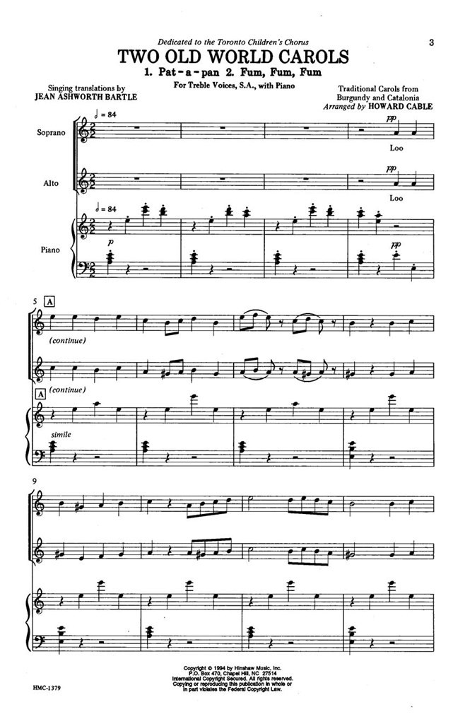 Two Old World Carols