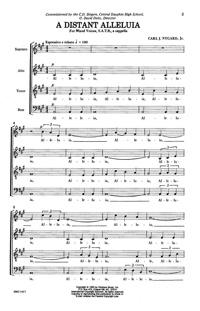 A Distant Alleluia