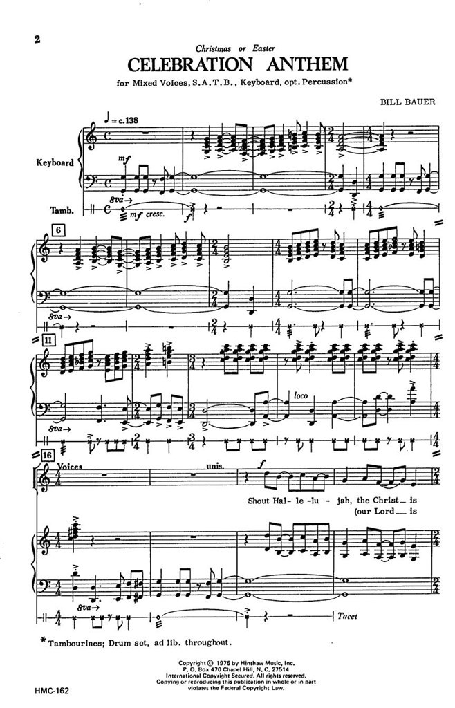 Celebration Anthem