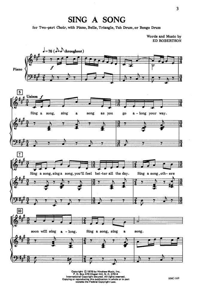Sing A Song