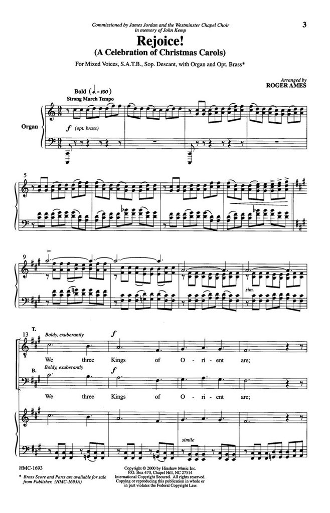 Rejoice! A Celebration Of Christmas Carols