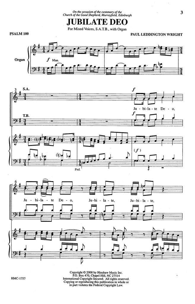 Jubilate Deo
