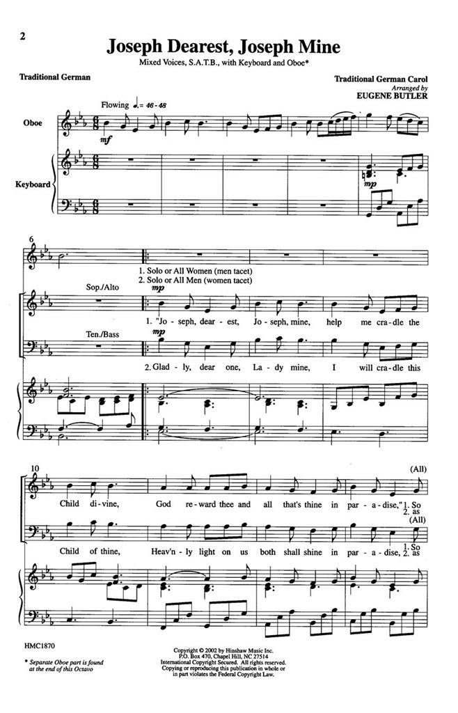 Joseph Dearest, Joseph Mine