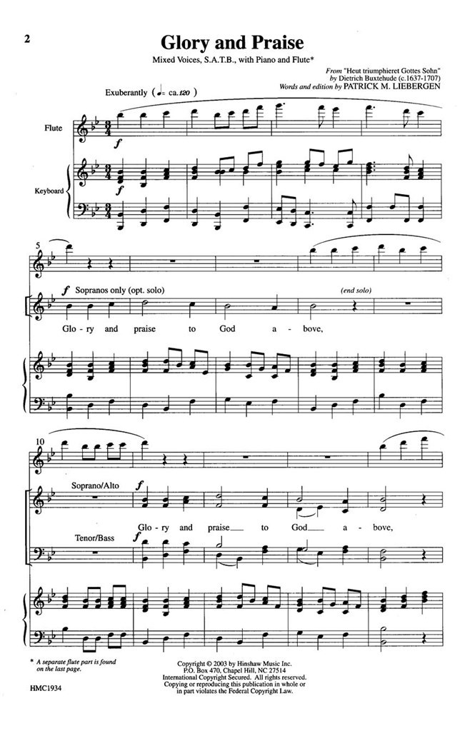 Glory And Praise