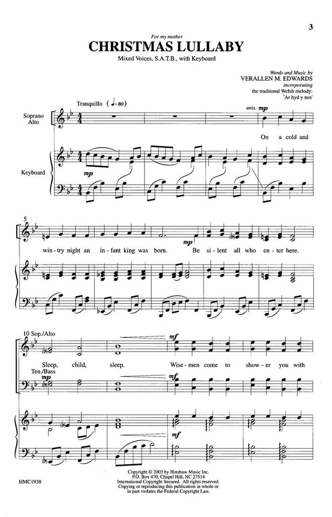 Christmas Lullaby