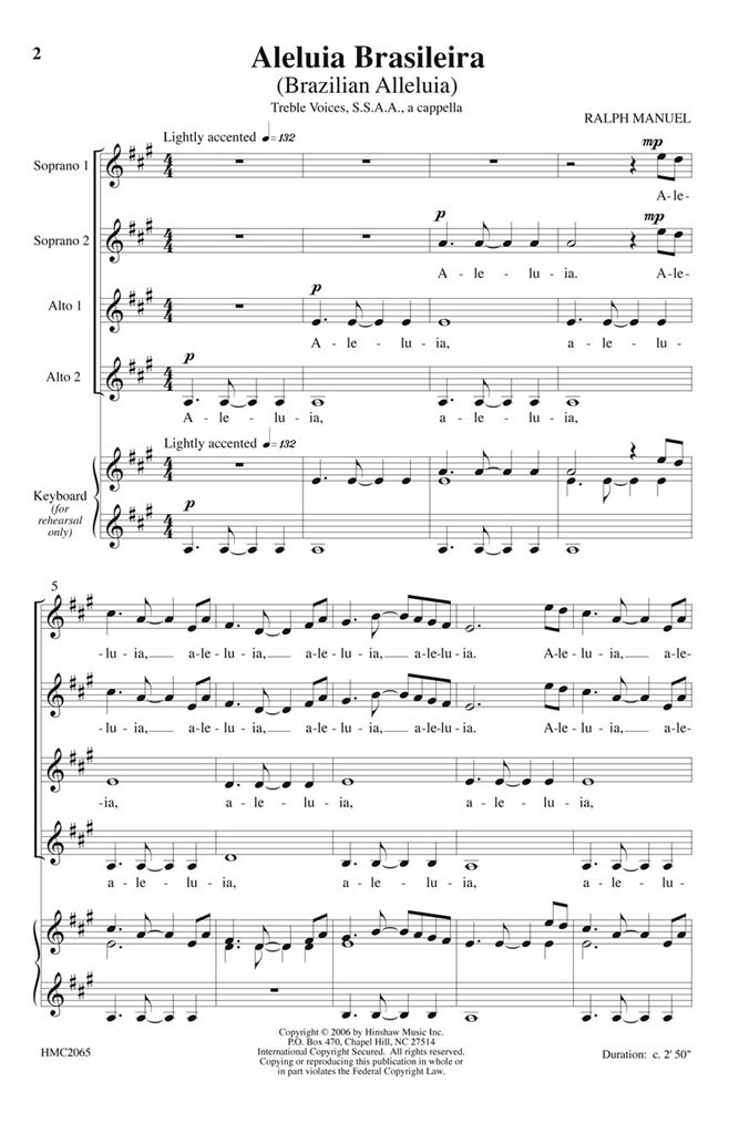 Brazilian Alleluia (Aleluia Brasileira)