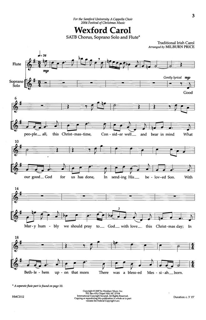 Wexford Carol
