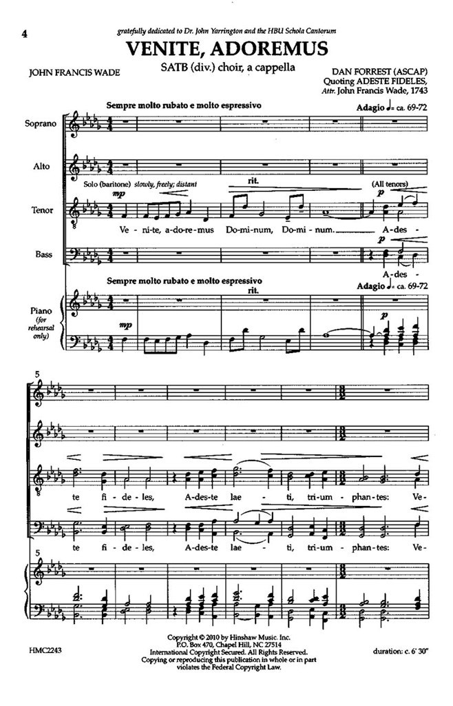 Venite, Adoremus