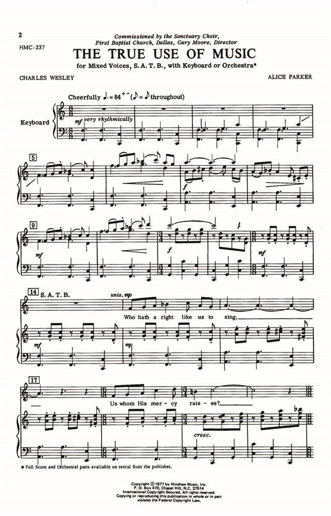 The True Use Of Music