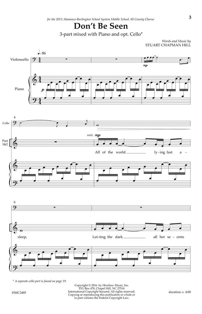 Don't Be Seen