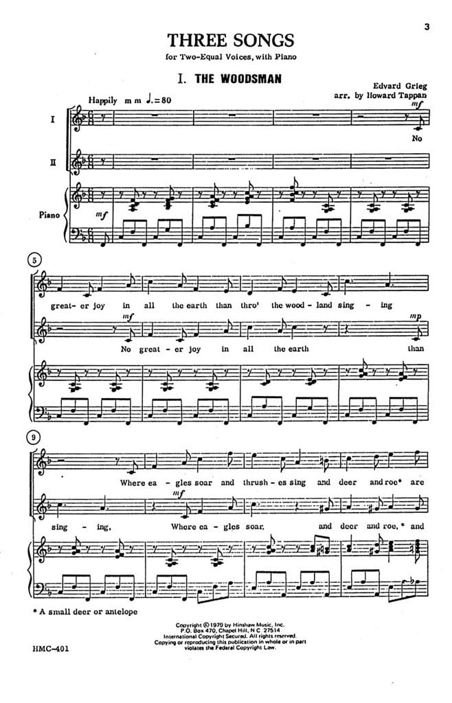 Three Songs