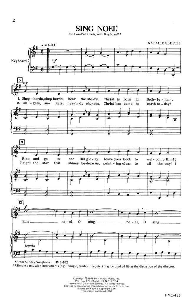 Sing Noel