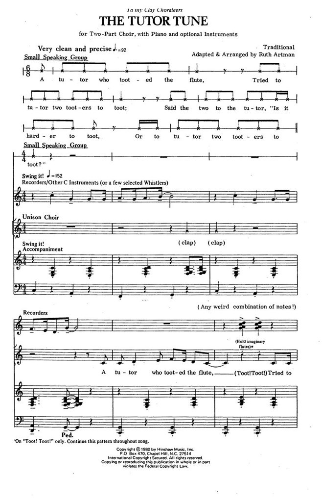 The Tutor Tune