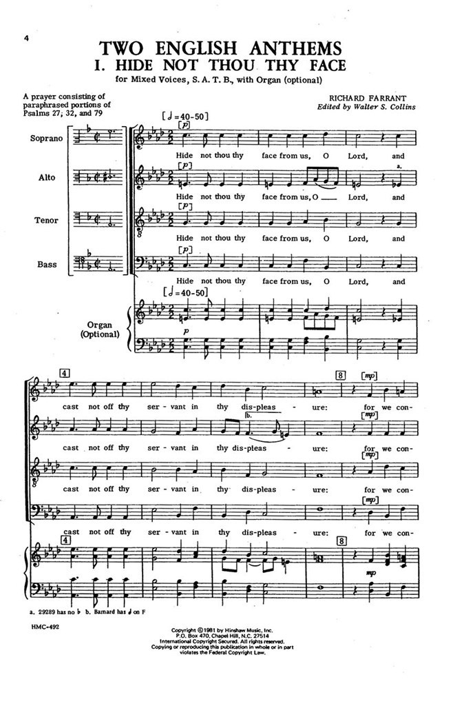 Two English Anthems