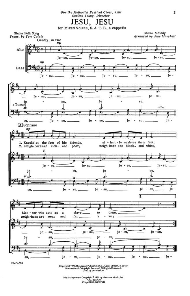 Jesu, Jesu