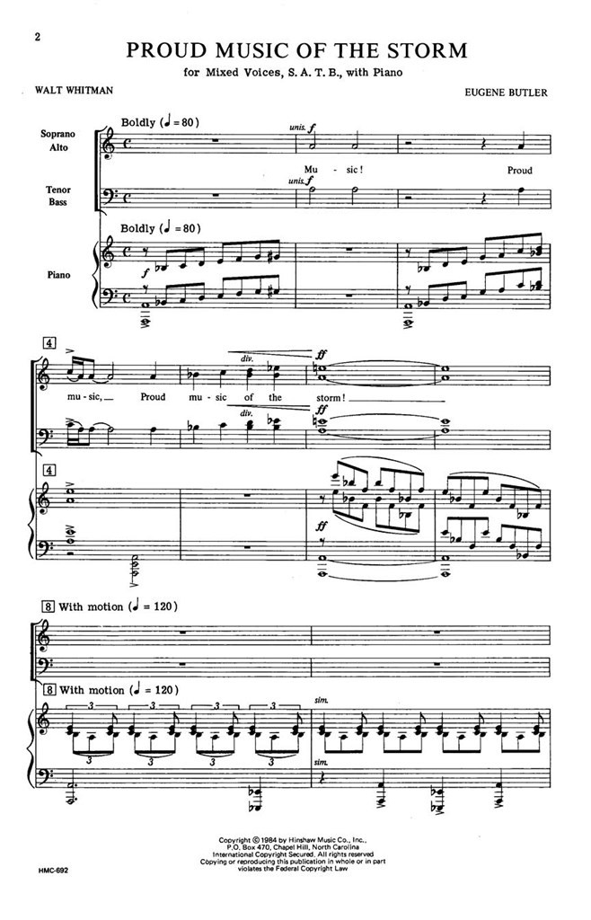 Proud Music Of The Storm
