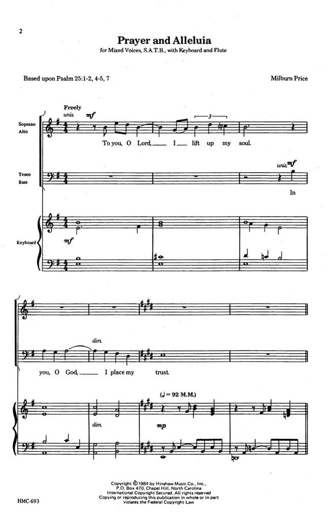 Prayer And Alleluia