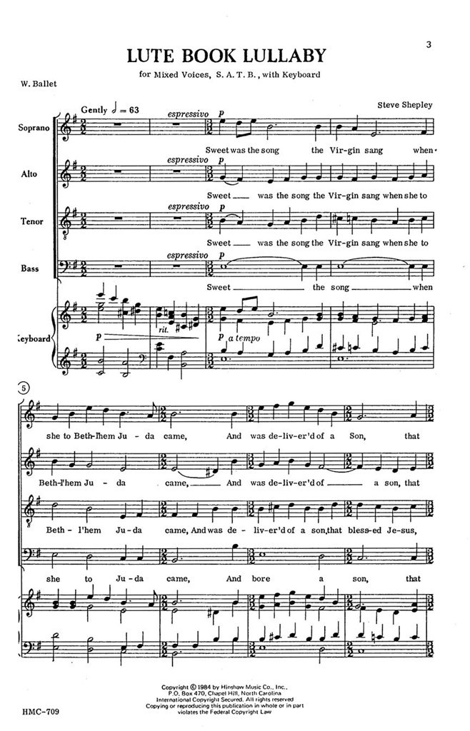 Lute Book Lullaby
