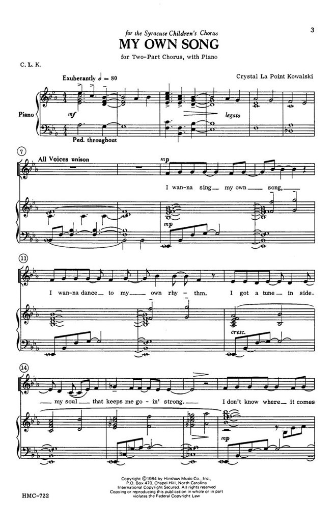 My Own Song