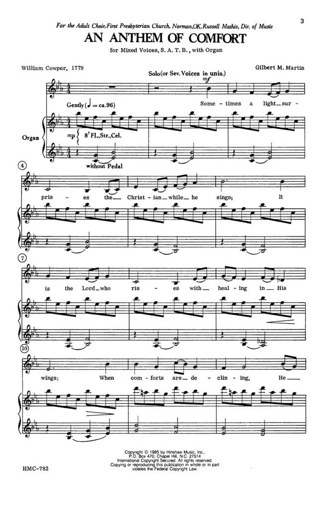 An Anthem Of Comfort