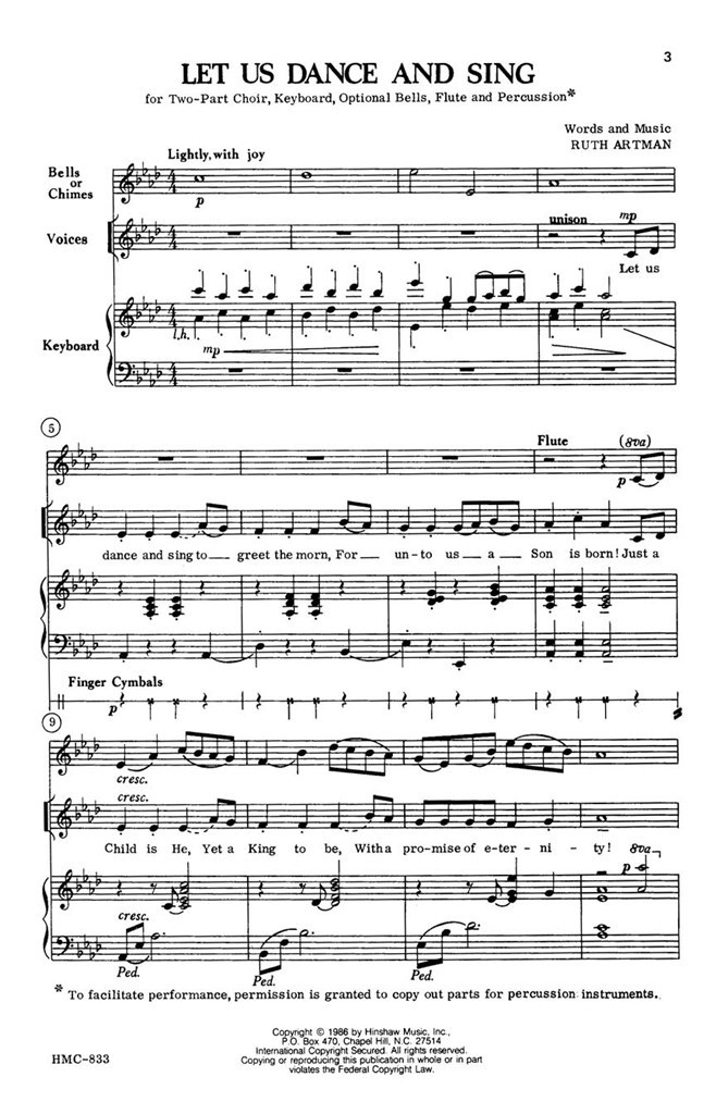 Let Us Dance And Sing