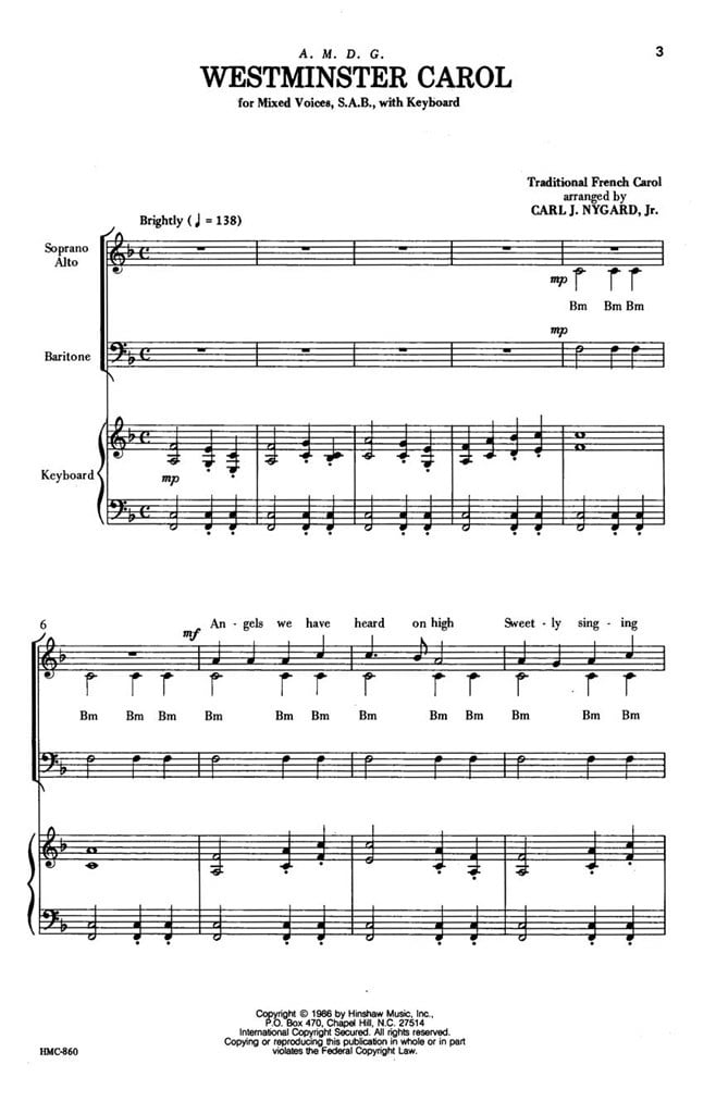 Westminster Carol