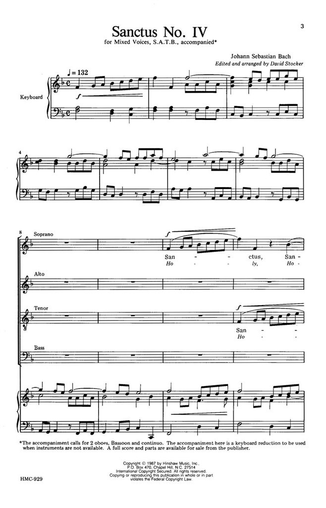 Sanctus No. IV