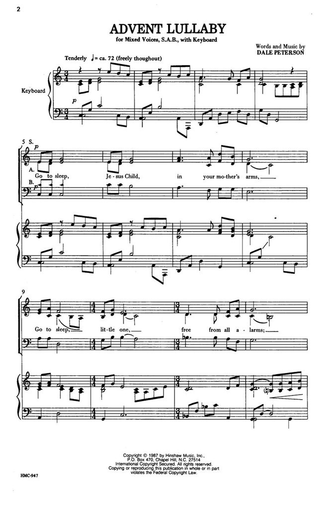 Advent Lullaby