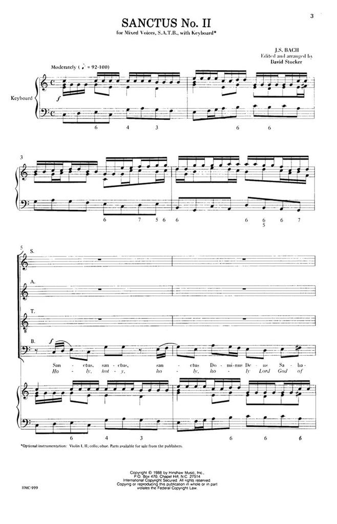 Sanctus No. II