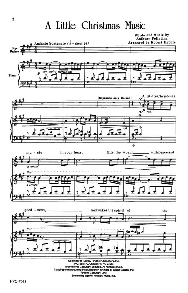 A Little Christmas Music