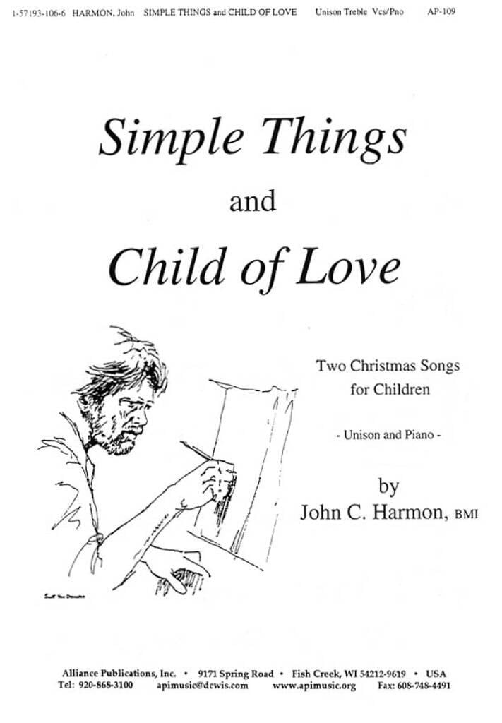 Simple Things & Child Of Love - Unis-pno