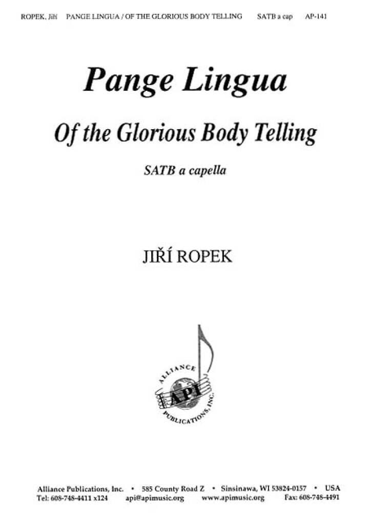 Pange Lingua