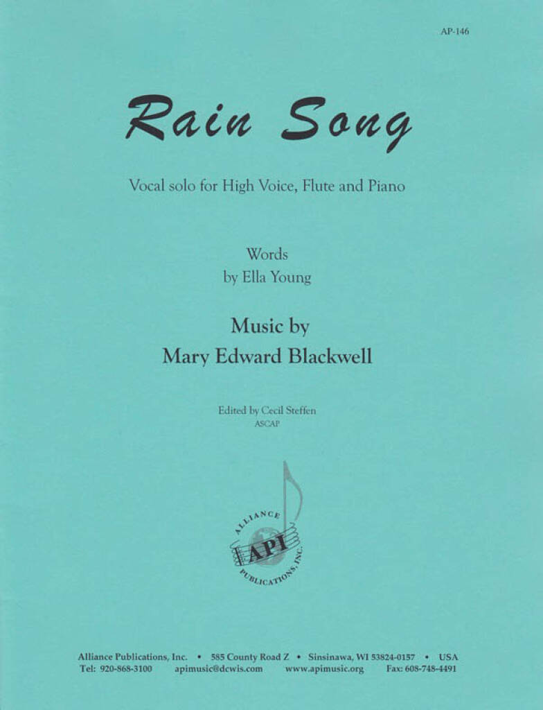 Rain Song - S-fl-pno