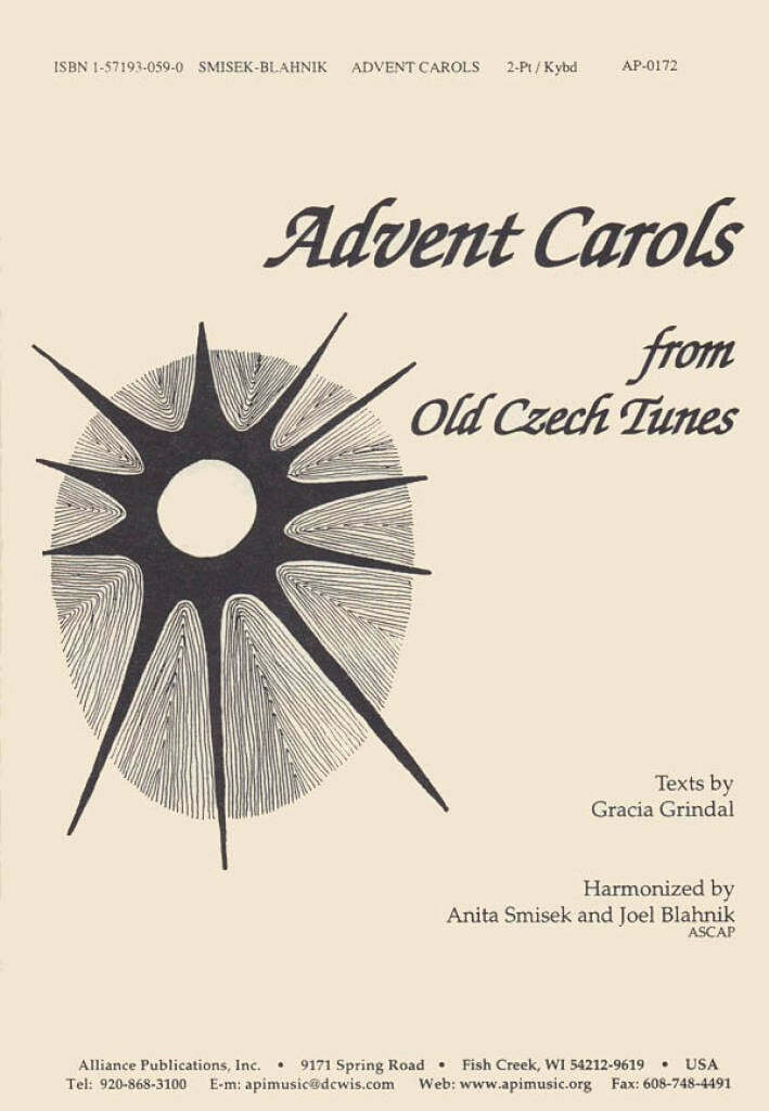 Advent Carols From Old Czech Tunes