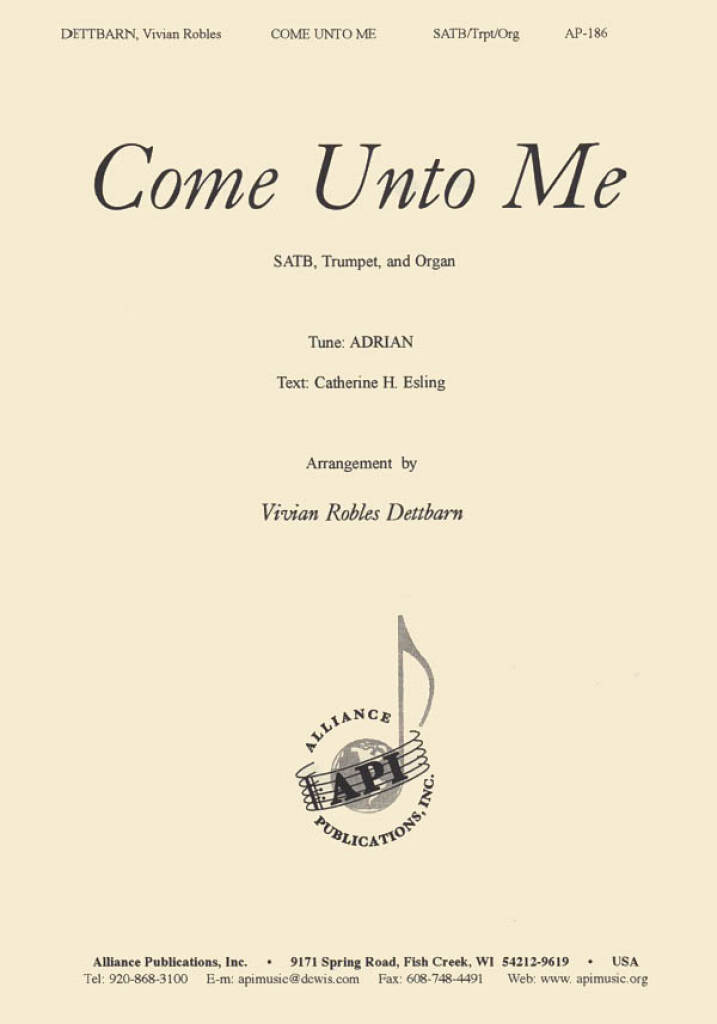 Come Unto Me