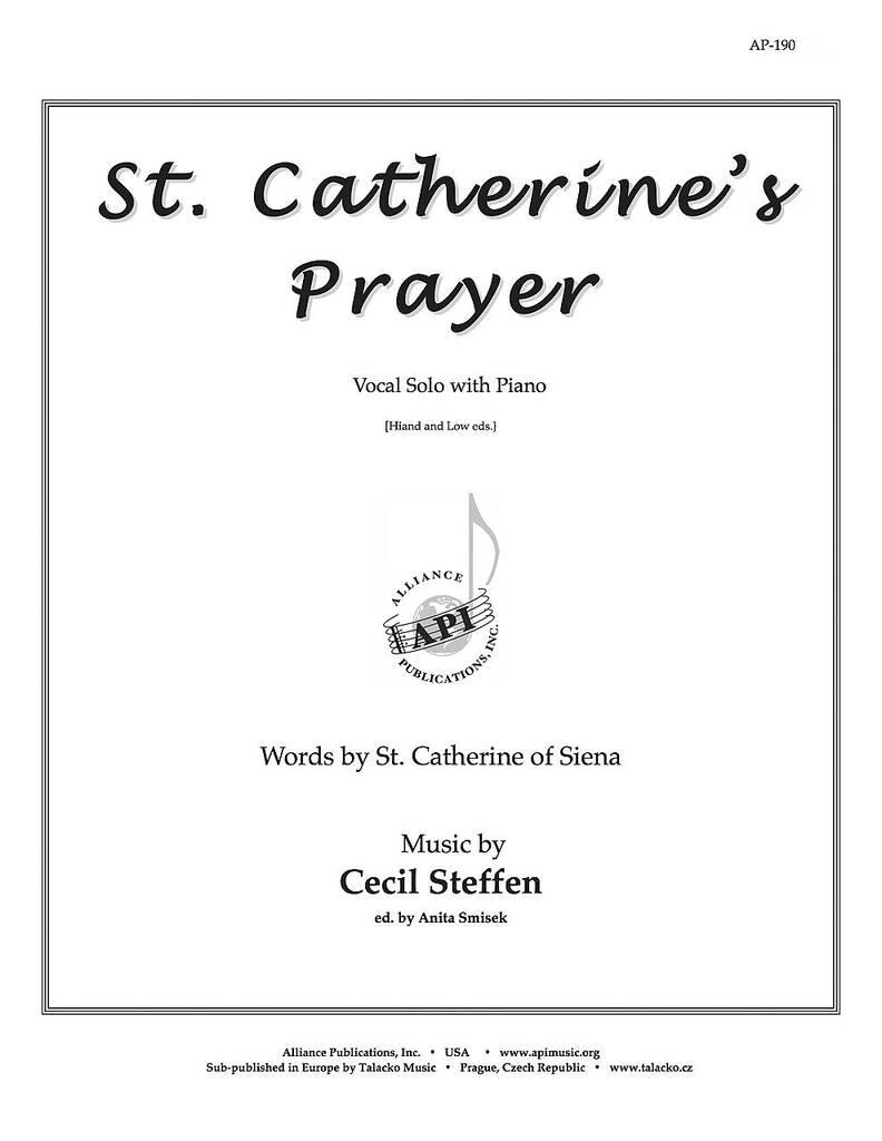 St. Catherines Prayer - Med Voc - Solo