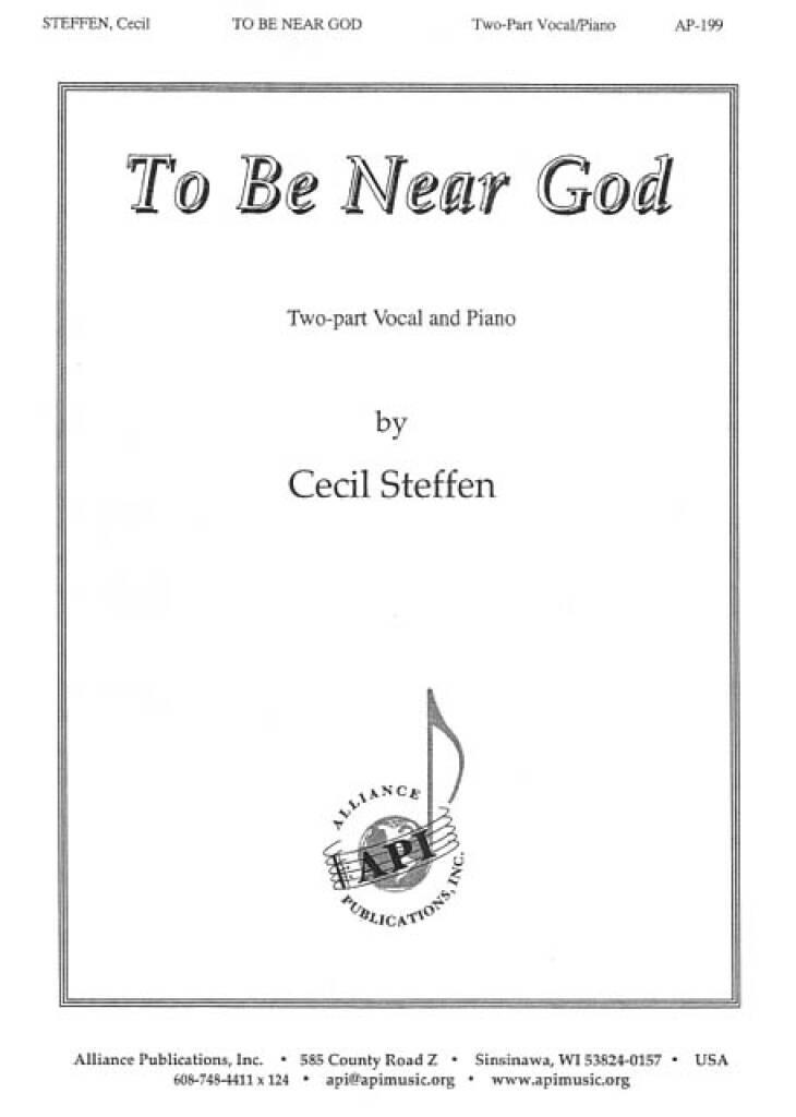 To Be Near God