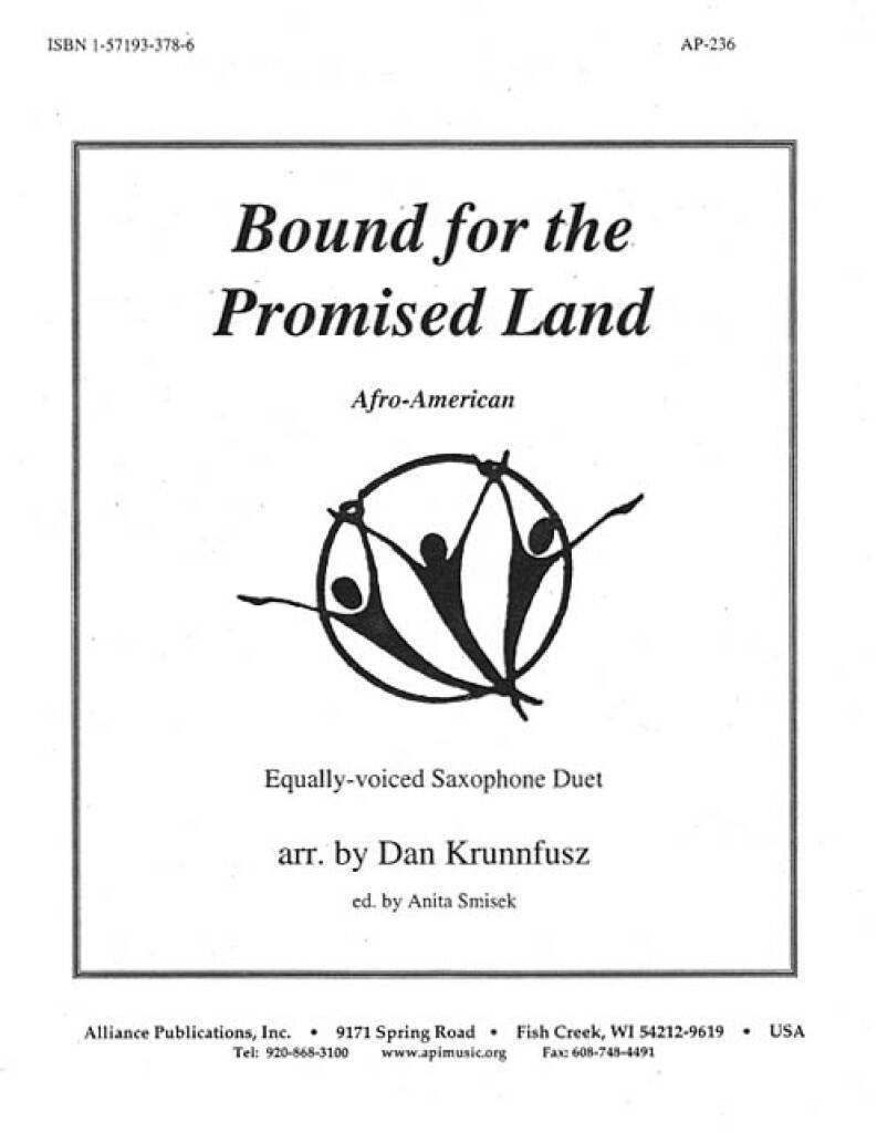 Bound For The Promised Land - Sax