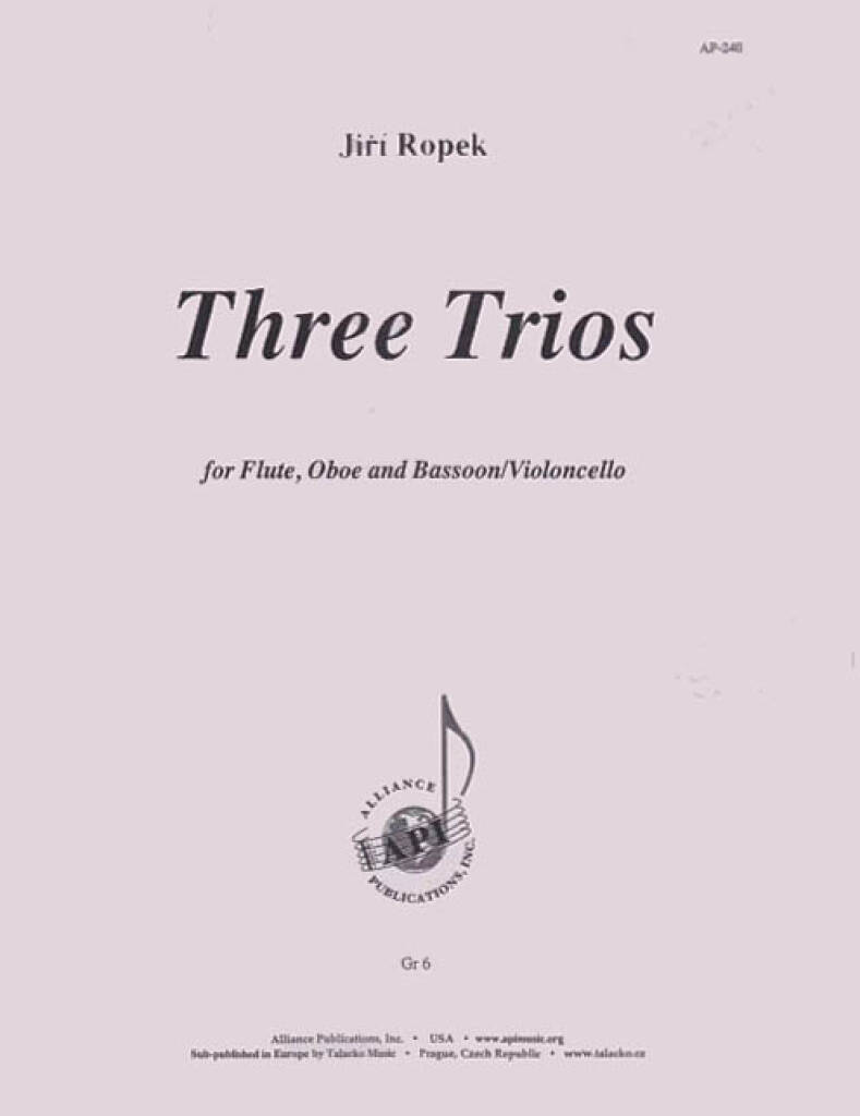 Three Trios For Flute, Oboe, Violoncello